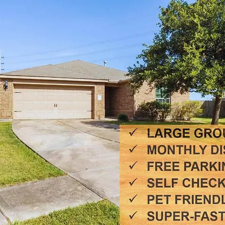 Villa 4Br Near Galveston, Kemah Nasa, Recently Rehabbed